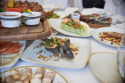 food lunch delicious obied restaurant table