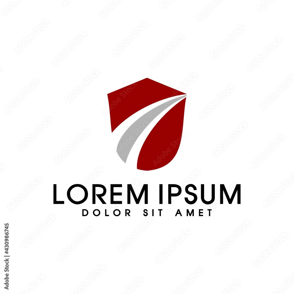 Shield icon design template vector
Shield icon design template vector