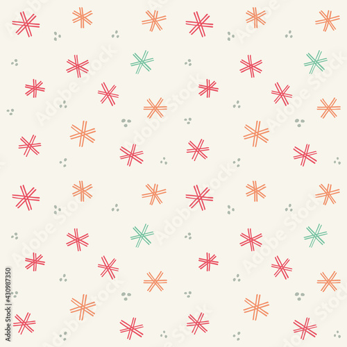 Handwritten lattice pattern that is ideal for wallpaper. Vector illustration.