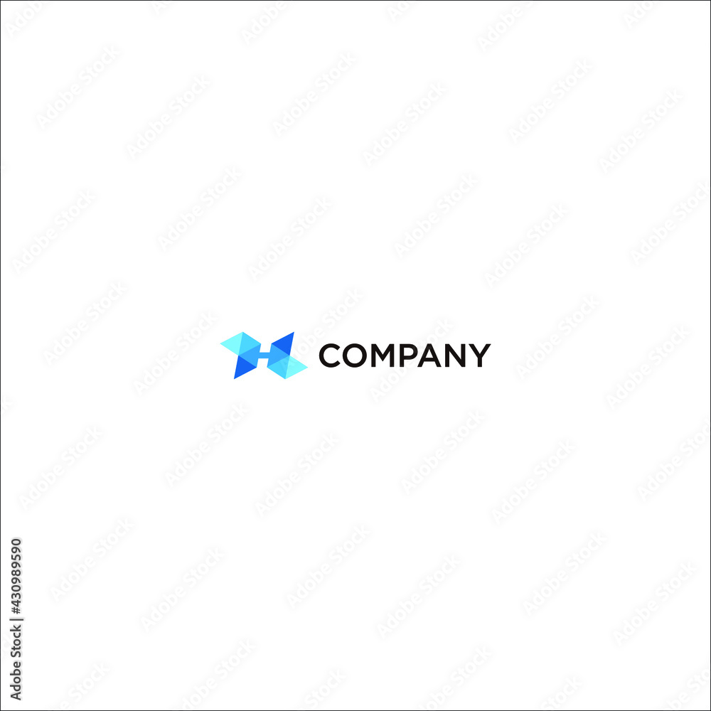 Initial Letter H Logo Template Design - Vector Initial Letter H Logo Template Design - Vector