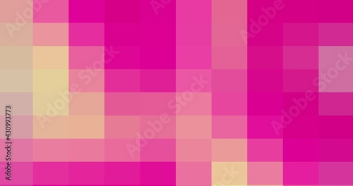 Colorful pixelated gradient, mosaic effect