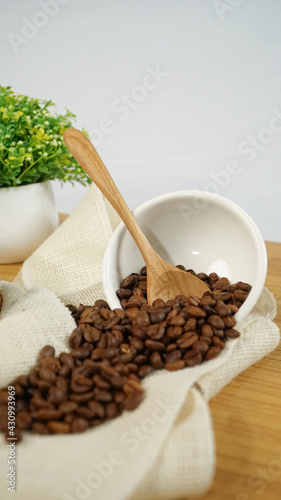 Arabian coffee beans