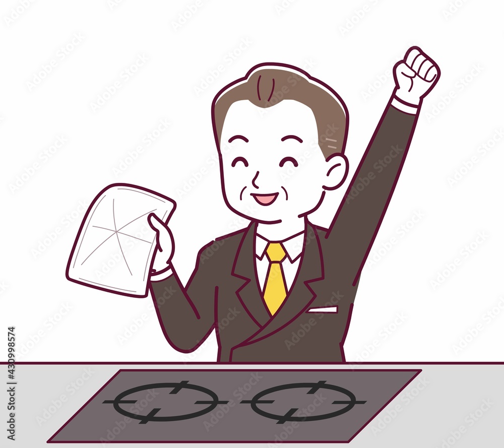 立派な格好をした社長 立派な格好をした社長