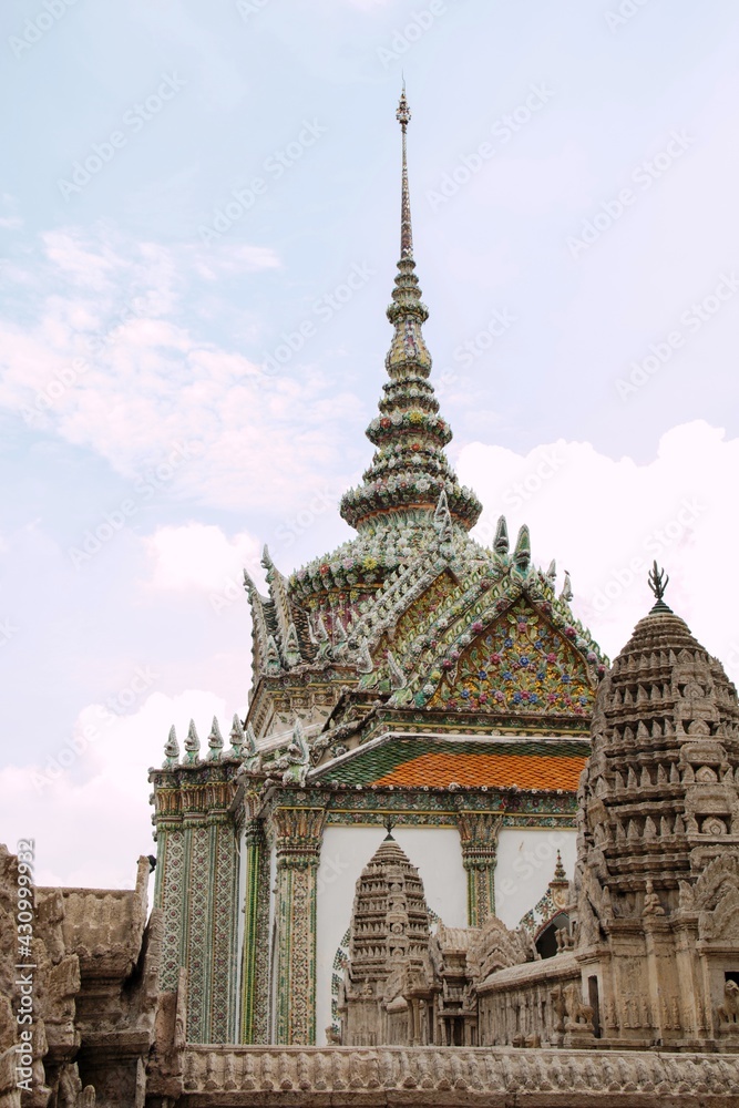 The iconic Wat Arun palace in Bangkok Thailand