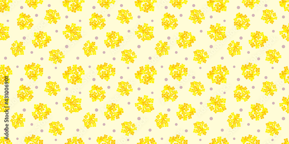 Floral background. Seamless pattern.Vector. 花のパターン Floral background. Seamless pattern.Vector. 花のパターン