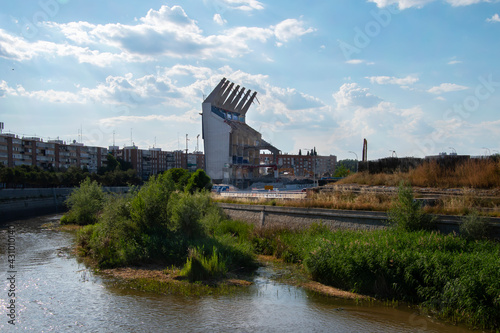 Demolición del Estadio Vicente Calderón
