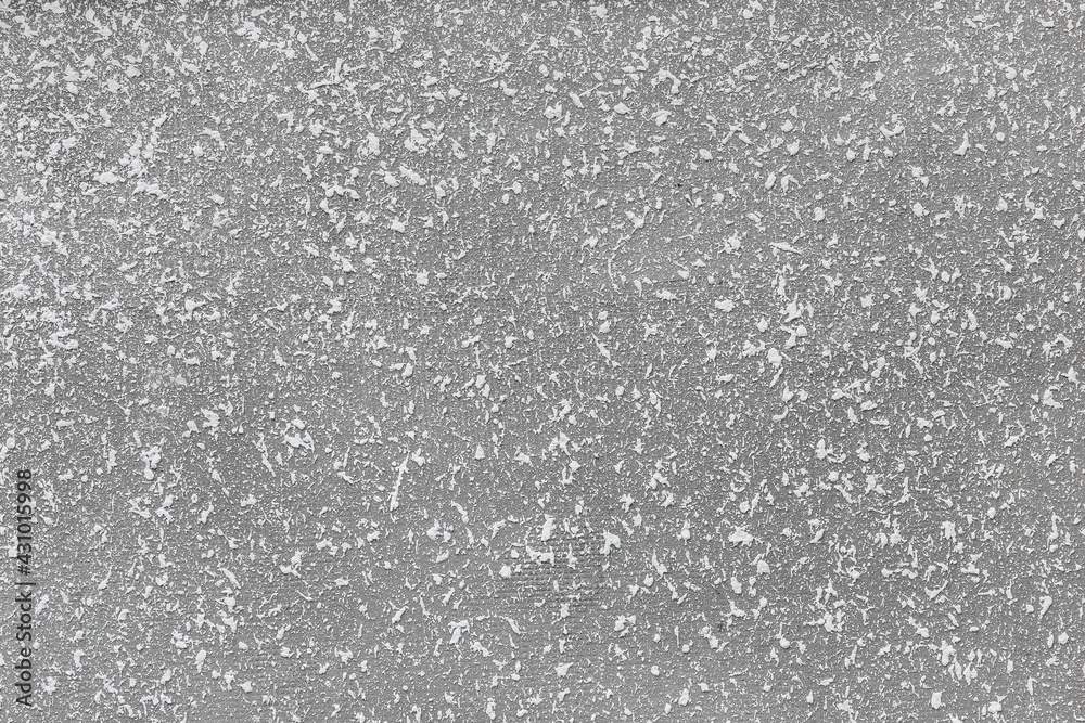 Obraz premium Grey plaster surface wall facade building abstract texture stucco pattern background