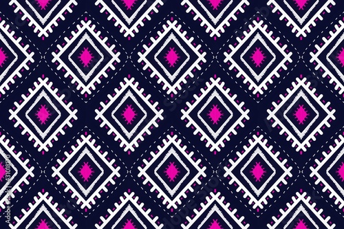 Wallpaper Mural Ikat patterns ethnic tribal textile American African fabric geometric motif mandalas native boho bohemian carpet aztec  Torontodigital.ca