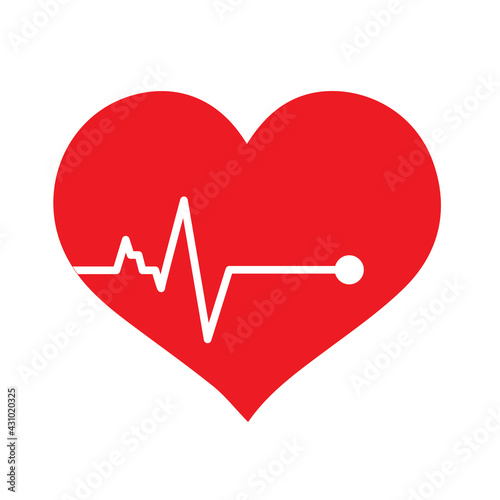 heart cpr medical icon vector design