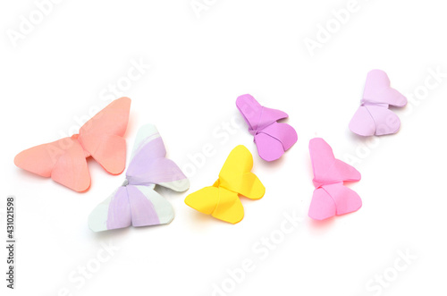 paper butterflies; origami