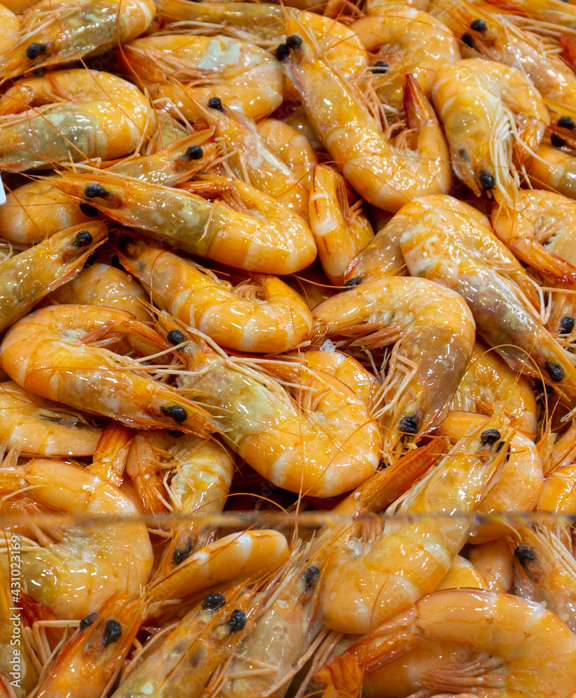 shrimps on the market shrimps on the market