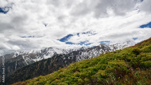 Timelapse Austria Nature Spring Mounatin Landscape