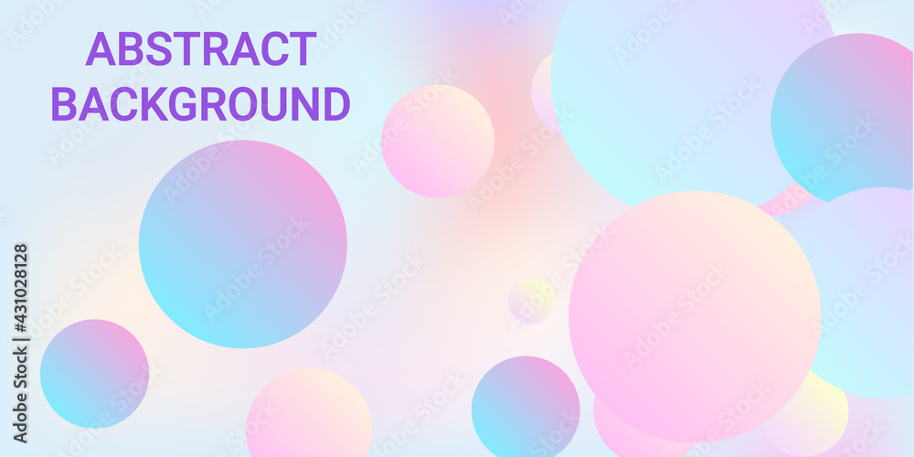 Background picture with balls for banner design. Background picture with balls for banner design.