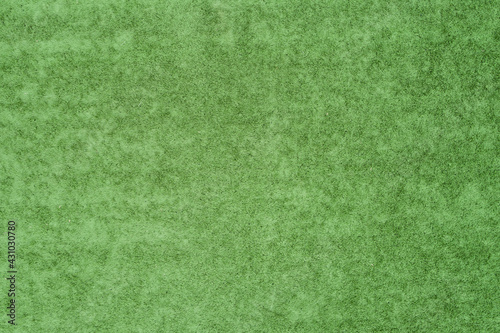 Overhead shot of the texture of the artificial grass