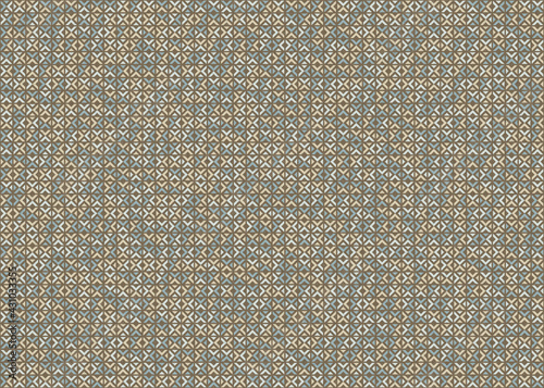 Abstract Geometric Pattern generative computational art illustration