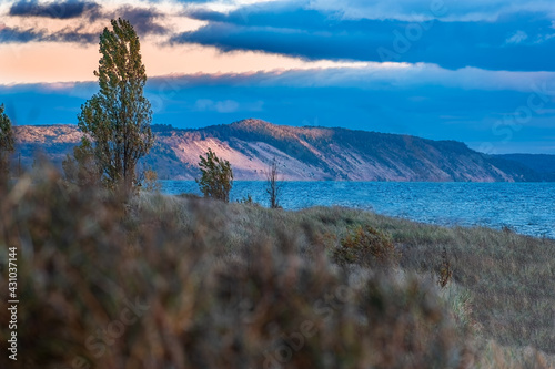 Arcadia Dunes between Arcadia and Frankfort Michigan, bluffs photo