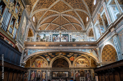 interior of the cathedral