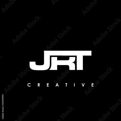 JRT Letter Initial Logo Design Template Vector Illustration