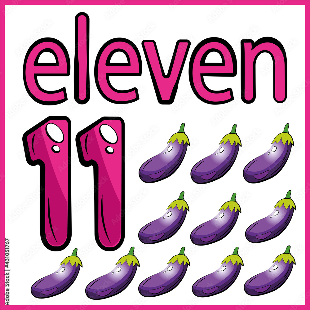 eleven eggplant eleven eggplant