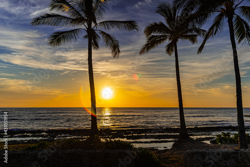 Sunset on the beach XV