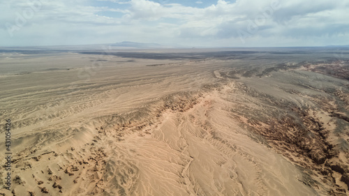 Harman Tsav desert aerial view