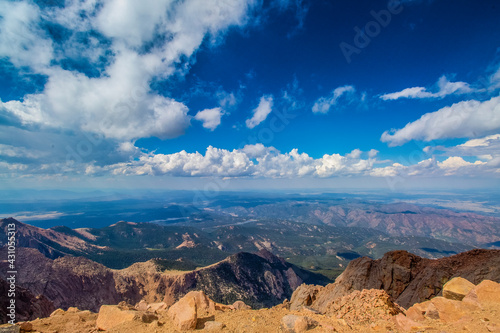 landscape with clouds