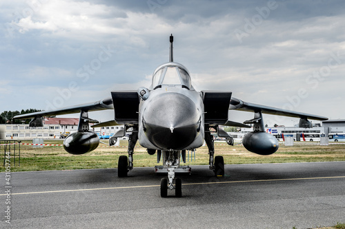 Tornado jet fighter on tarmac photo