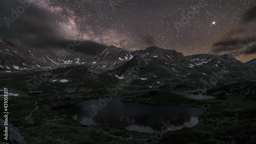 Austria Timelapse Nature Mountain Nightsky