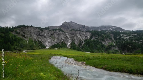 Austria Timelapse Nature Mountain Landscape