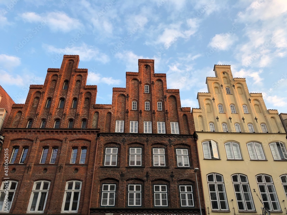 Old houses in Lübeck