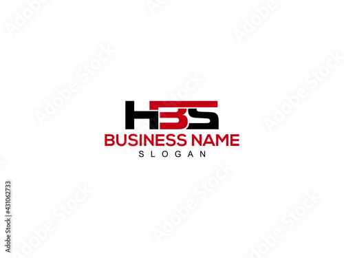 HBS Logo Letter Design For Business photo