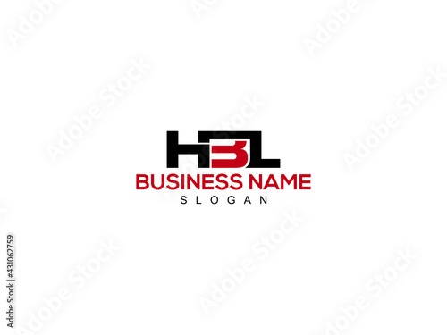 HBL Logo Letter Design For Business photo