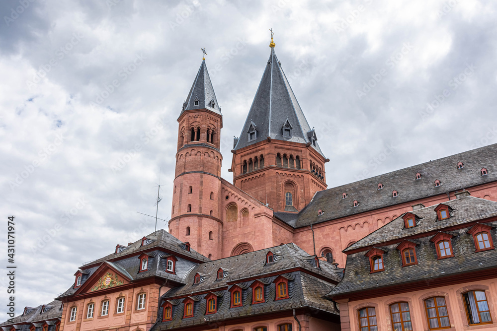 Cathedral of Mainz, in Germany Cathedral of Mainz, in Germany