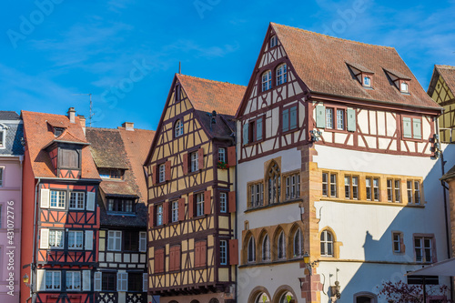 Little town of Colmar in Alsace, France