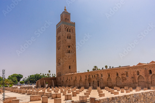 The Koutobia Mosque of Marrakech, Morocco