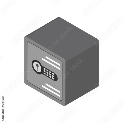 safe box isometric