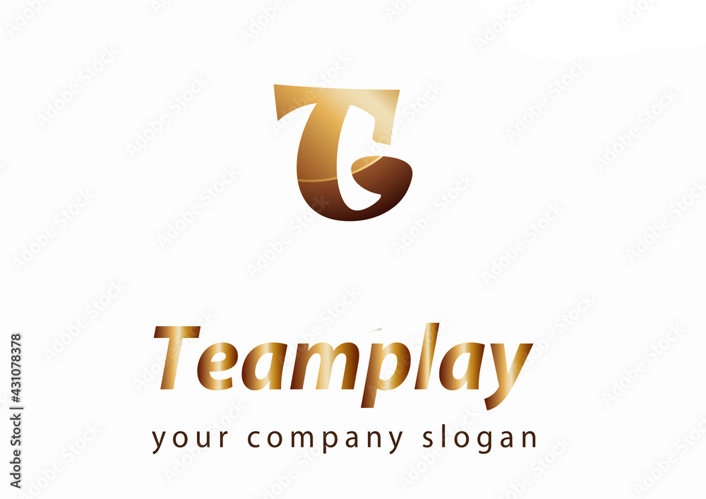 Fototapeta premium letter T logo Template for your company