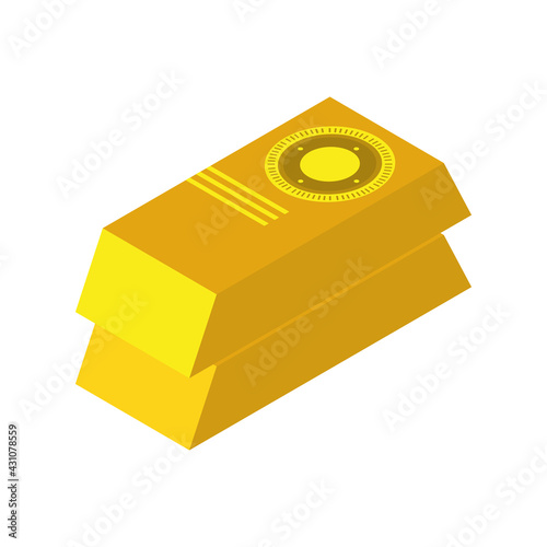 glden bars isometric