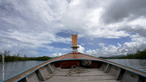 Boat riding