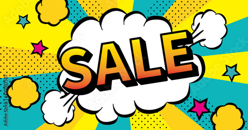 アメコミ風吹き出し　セール