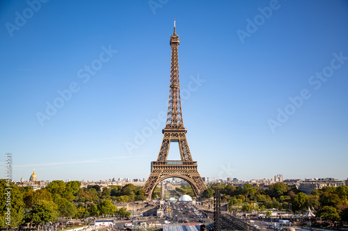 Eiffel Tower in Paris, France. © Sebastin