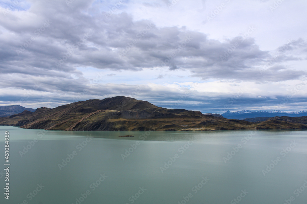 Lake in Torres del Paine, National Park, Chile. Lake in Torres del Paine, National Park, Chile.