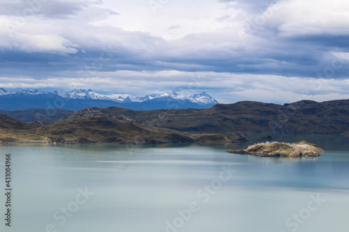 Lake in Torres del Paine, National Park, Chile.