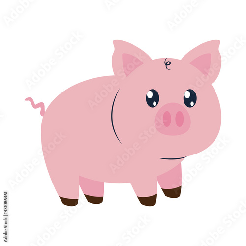 cute pig icon