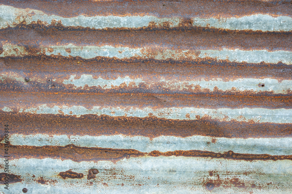 Background image of old and rusted zinc Background image of old and rusted zinc