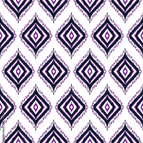 Wallpaper Mural Ikat patterns ethnic tribal textile American African fabric geometric mandalas motif native boho bohemian carpet aztec  Torontodigital.ca