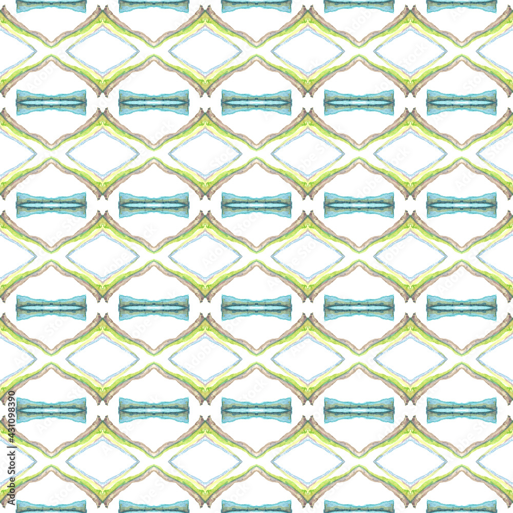 Fototapeta premium Folk Tribal Print. Geo Seamless pattern. Geometric