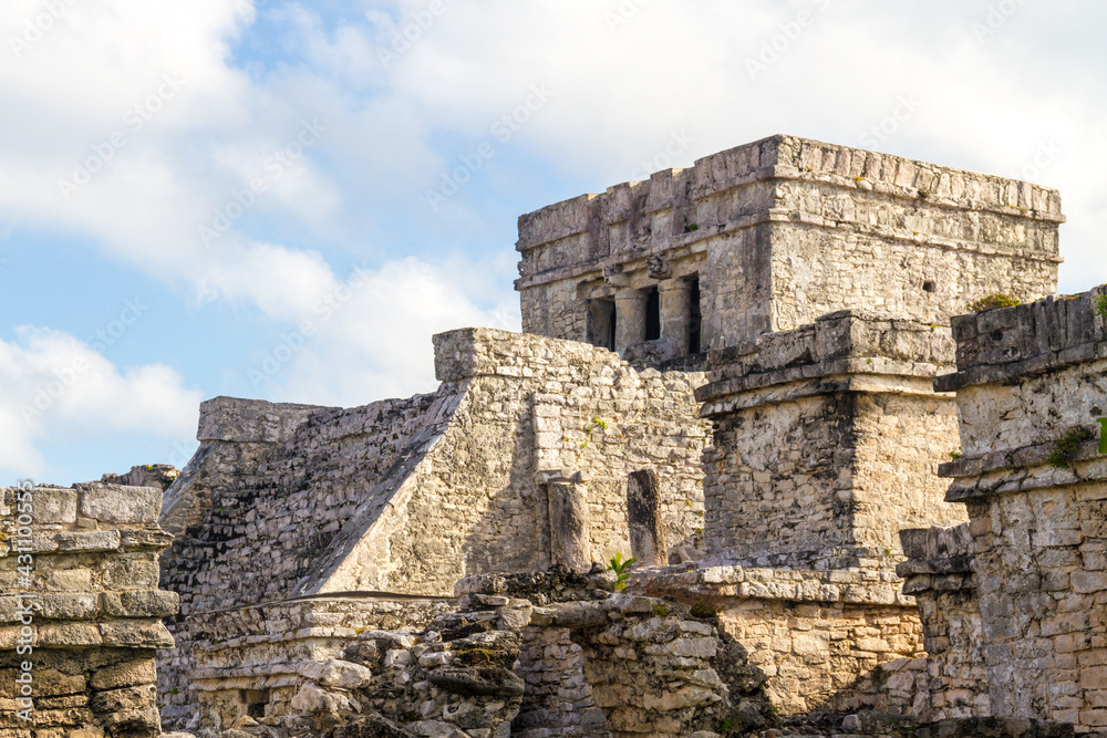 Tulum ancient Maya ruins in Mexco