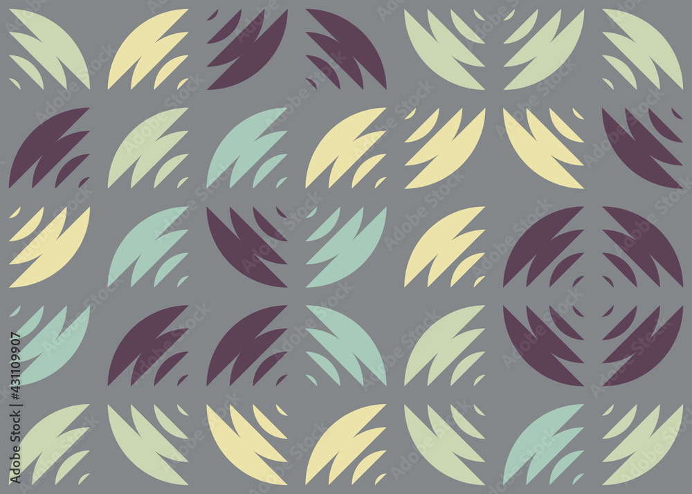 Abstract Geometric Pattern generative computational art illustration Abstract Geometric Pattern generative computational art illustration