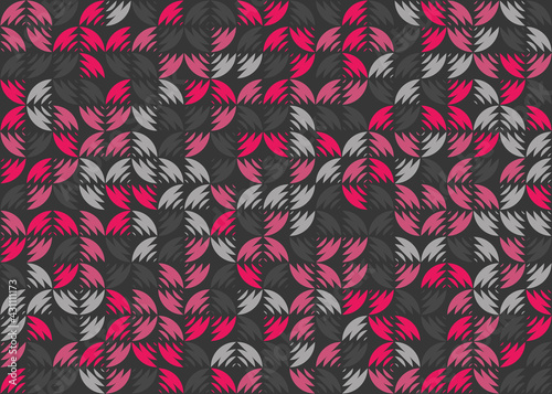 Abstract Geometric Pattern generative computational art illustration